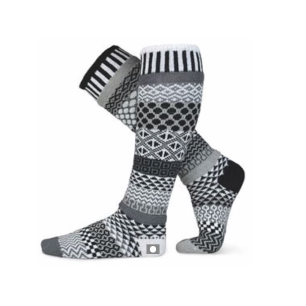 Solmate midnight knee high socks NWT sz Med